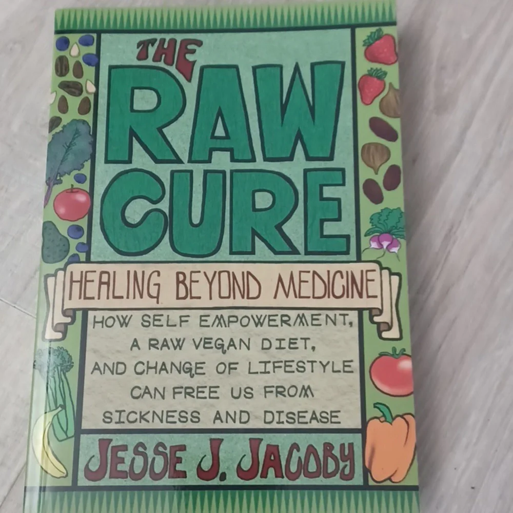 Raw Vegan Cookbook Bundle: Living Cuisine & The Raw Cure Vegan recipes